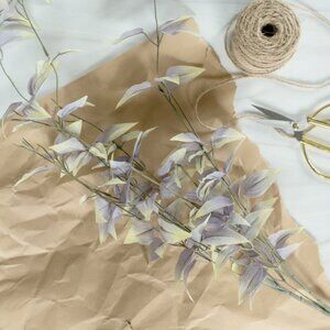 Set/5 Purple Weeping Leaf Sprays